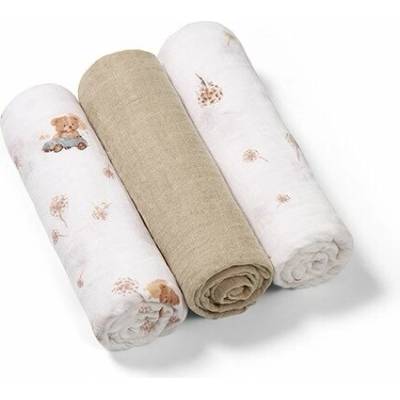 Babyono Pleny mušelínové Super soft béžové 348/15 3 ks