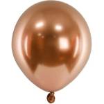 Party Deco Латексови Балони Хром, Меден Цвят - 12 см (chb1-5-020-50)