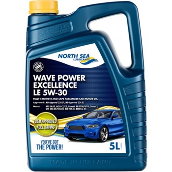 Image 1 of North Sea Lubricants Wave Power Excellence LE 5W-30 5 l