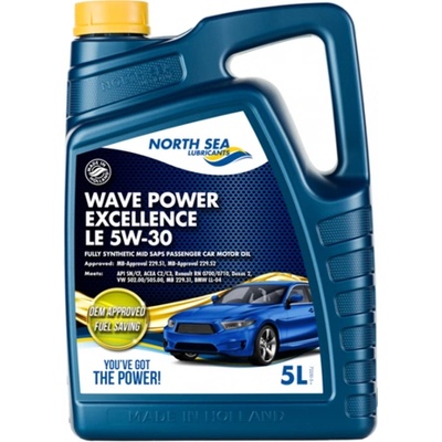 North Sea Lubricants Wave Power Excellence LE 5W-30 5 l