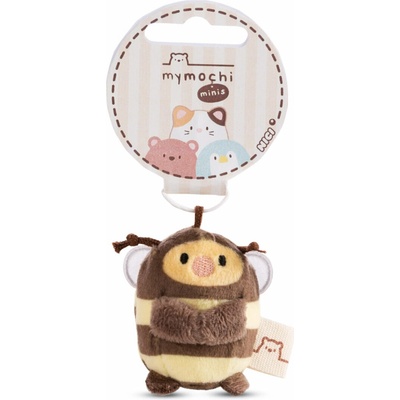 Přívěsek na klíče Mymochi Minis Včelka Beenie 5 cm