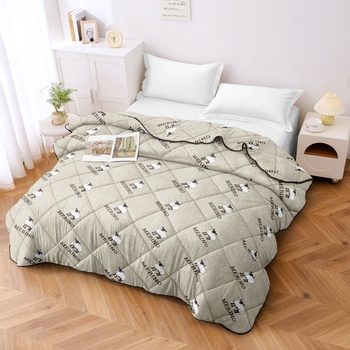 Izidream Вълнена зимна олекотена завивка Мерино 200/210 см