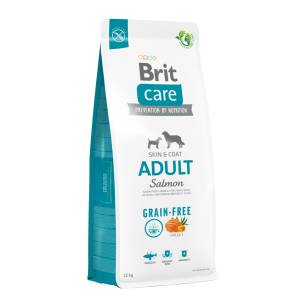 Brit care Без зърнени култури за възрастни котки със сьомга 12кг