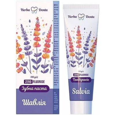 Herba Denta so šalviou zero fluorid 100 g