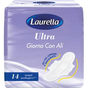 Laurella Ултра дневна превръзка с крилца 14бр (98765467)