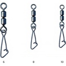 Nytro connex Double Feeder Swivel Obratlík s karabinkou Varianta: Balenie: 8 ks/bal Rozmer: 8 Typ: Double F-Swivel W/Hooked Snap v balení: 1