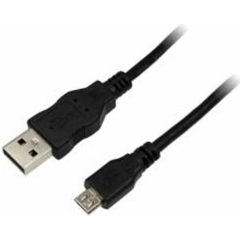 Logilink CU0060 USB 2.0 Typ-A samec pro Typ- micro B samec, 5m, černý