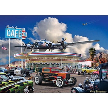 Masterpieces - Puzzle Bomber Command Café - 1 000 piese