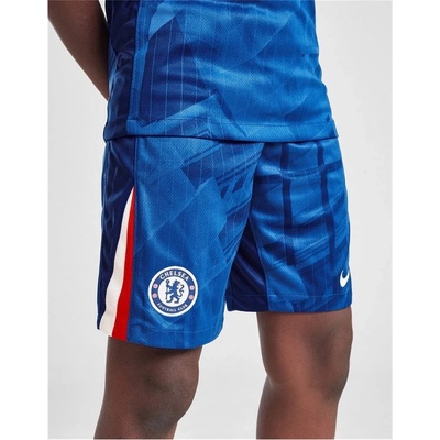 Nike Юношески къси панталони Nike Chelsea Home Shorts 2025 2026 Juniors - Blue/White