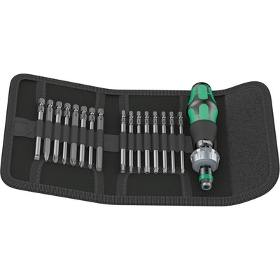 Sada bitů, Wera Kraftform Kompakt 60RA, L= 89mm, 16+1ks