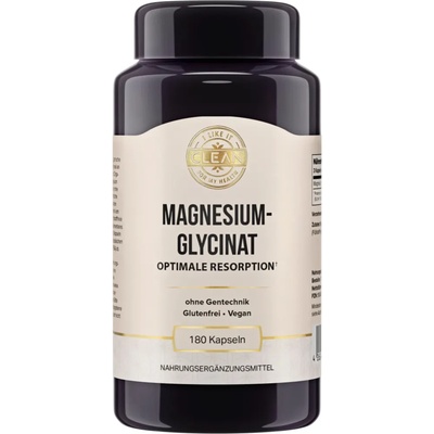 i like it clean Магнезиев глицинат - 180 капсули