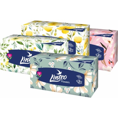 Linteo Satin papírové kapesníčky 2 vrstvé 200 ks