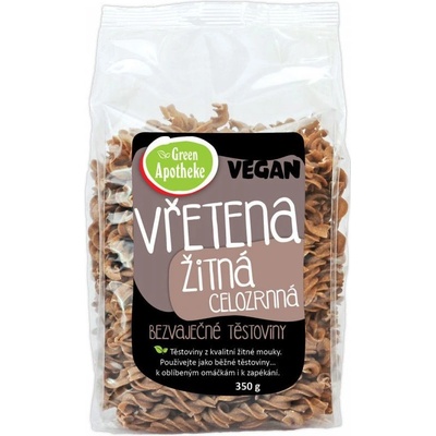 Green Apotheke Vřetena žitná celozrnná 350 g – Zboží Dáma
