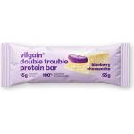 Vilgain Double Trouble протеинов бар - Чийзкейк с боровинки