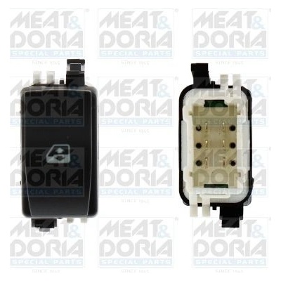 Spínač, zvedací zařízení oken MEAT & DORIA 26180