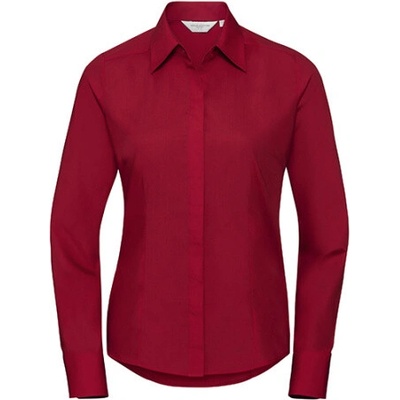 Russell dámská popelínová košile R-924F-0 Classic Red