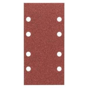 Bosch Шкурка BOSCH 93x185 мм, G80, 8 отвора, велкро, (10 бр. ) 2609256A82 (2609256A82)