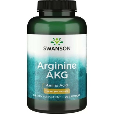 Swanson Arginine AKG 1000 mg 90 kapslí