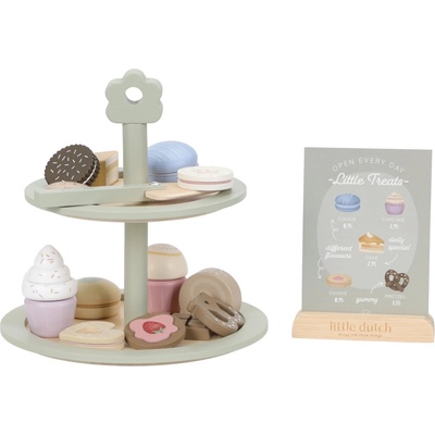 Little Dutch Stojan na cukroví s doplňky dřevěný – Zbozi.Blesk.cz