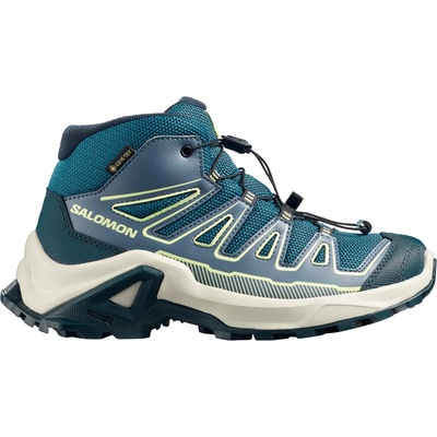 Salomon Детски туристически обувки Salomon Kid's X Ultra Mid GORE-TEX Walking boots - Grisaille / Spellbound / Butterfly - размер 39 (EU) (702-4205-0322)