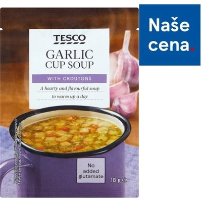 Tesco Instantní česneková polévka s krutony 18 g