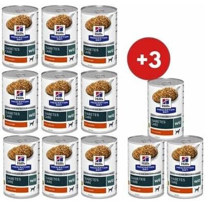 Hill's Prescription Diet Canine w/d Diabetes Care s kuracím mäsom 12 x 370 g