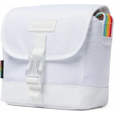 Polaroid Чанта Polaroid Box Bag, за фотоапарати Polaroid Go, текстил, бяла (006292)