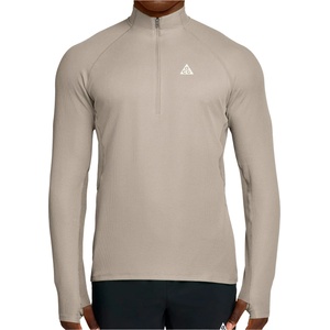 Nike Мъжка спортна тениска Nike ACG Dri-Fit Trail Midlayer Half Zip Running shirt - Cream II / Cream II / Summit White (216-9113-0312)