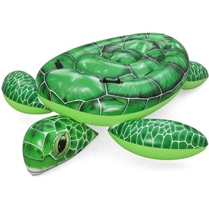 Bestway Надуваема костенурка с дръжки, 150x145 см (41524)