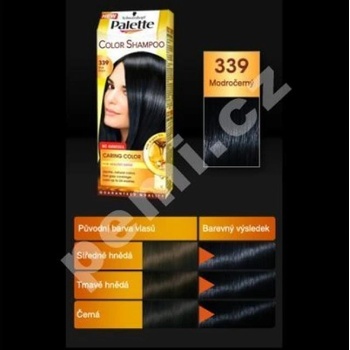 Pallete Color Shampoo modročerný 339