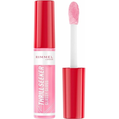 Rimmel Thrill Seeker Glassy Gloss lesk na pery pre väčší 150 Pink Candy 10 ml