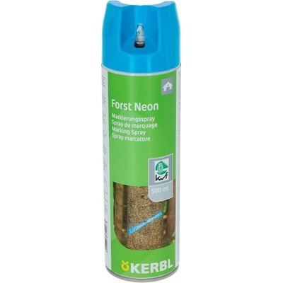Kerbl Sprej značkovací Forst Neon, 500 ml, modrý, na stromy