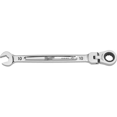 Milwaukee Ráčnový očkoplochý klíč 10 mm otočná hlava 180° 4932480183