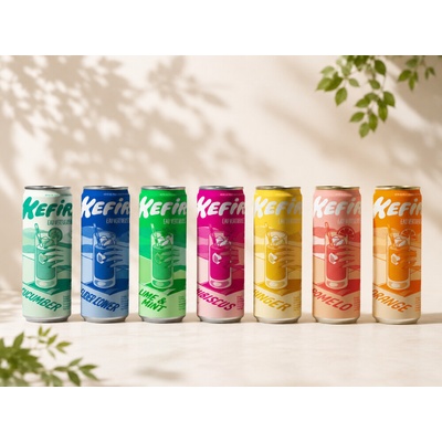 Kefir Eau Vertueuse kompletní degustační sada bio vodních kefírů 7 × 250 ml – Zbozi.Blesk.cz