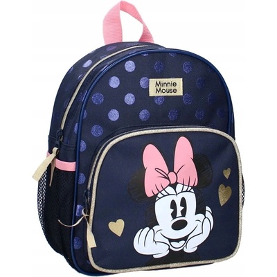 Vadobag Minnie Mouse Glitter Love modrý