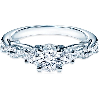 SAVICKI Годежен пръстен Savicki: бяло злато, бял сапфир