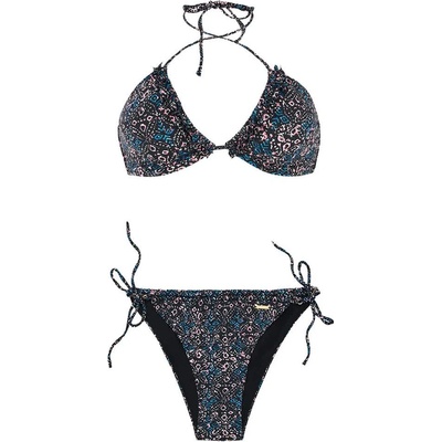 Protest Alya Bandeau bikini - Black (Surfing Blue)