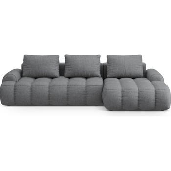 Cosmopolitan Design Сив сгъваем/с място за съхранение ъглов диван (десен ъгъл) Linz - Cosmopolitan Design (COS_RCF_193_F1_LINZ6)