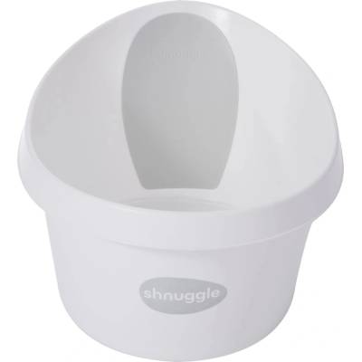 SHNUGGLE Dětská vanička Toddler Bílá se světle šedou opěrkou