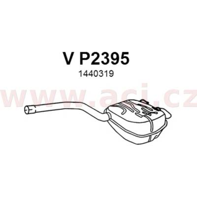 Zadní díl výfuku FENNO/IMASAF ACI V P2395