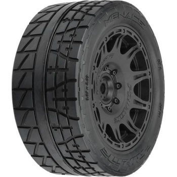 Pro-Line колело 1: 6, гуми Menácia HP Belted 5.7 H24mm, черен диск Raid 8x48 (2)