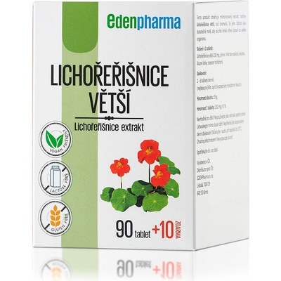 EdenPharma Lichořeřišnice větší 100 tablet