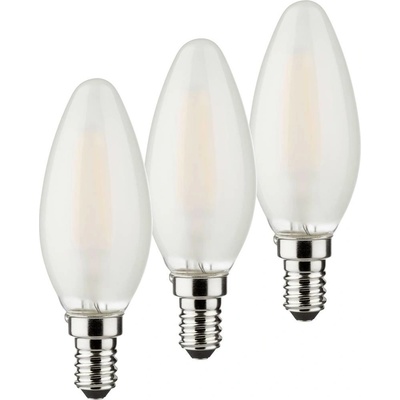 Müller-Licht 400292 LED E A G E14 sviečkový tvar 4 W = 40 W teplá biela 3 ks 400292