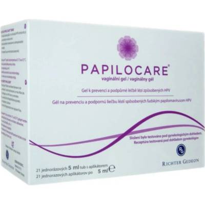 Papilocare vaginální gel 21 x 5 ml – Sleviste.cz