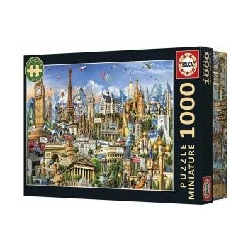 Educa Пъзел Educa Europe Minature 1000 Части