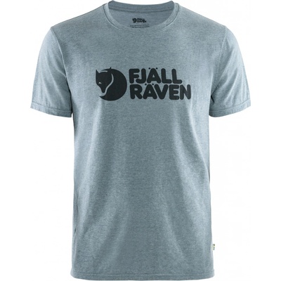 Fjällräven Logo T-Shirt M uncle blue melange