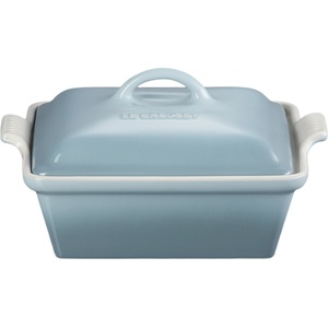 Le Creuset Heritage Форма за печене квадратна с капак 23 см, морска сол (71005257170080)