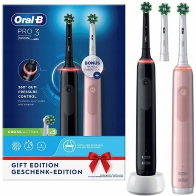 Oral-B Pro 3 3900 Duo Black & Pink