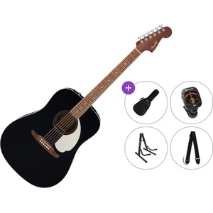 Fender California Standard Redondo Premium SET Black Акустична китара
