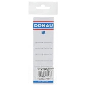 DONAU Slip-on labels for binder 48x153mm (8370920-09PL)